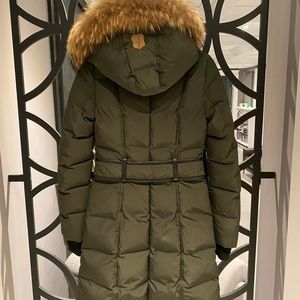 Mackge Adali long winter jacket- XS, green LIKE BRAND NEW!!!